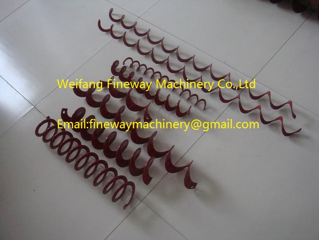 auger screw blades/helical blades