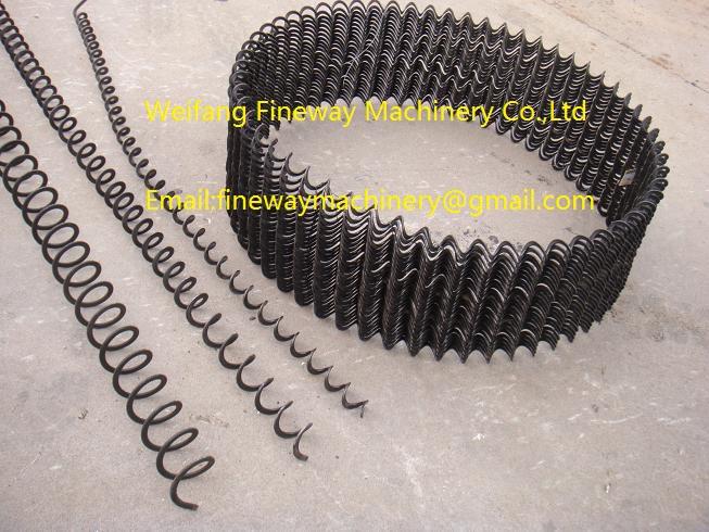 feed auger screw/shaftless spiral/spring spiral