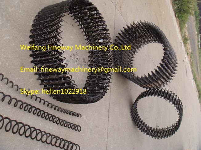 mini size shaftless screw/spiral manufacturer