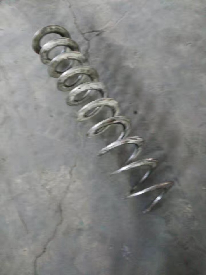 stainless steel screw conveyor blades/ stainless steel spiral blades/helical blades/SS screw flights