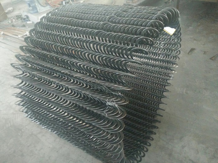 Grain hoist spring auger material line / feed machine spring spiral stirring blade / feeding machine spring material line auger spiral blade / shaftless spring auger spiral blade / grain conveyor with auger spiral blade